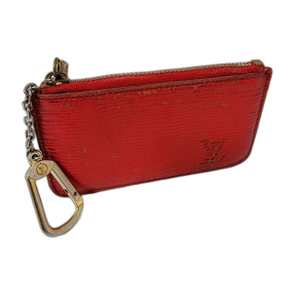Vintage Louis Vuitton LV Key Chain Coin Pouch